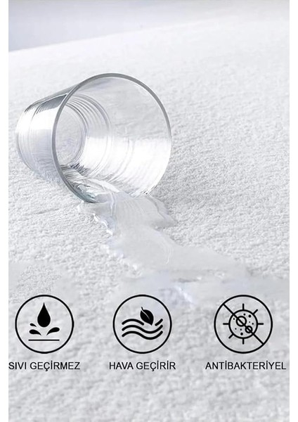 Pamuk Sıvı Geçirmez Bebek ve Çocuk Alezi, Park Yatak ve Beşik Yatağa Uygun Alez (70 x 110) fiyatları