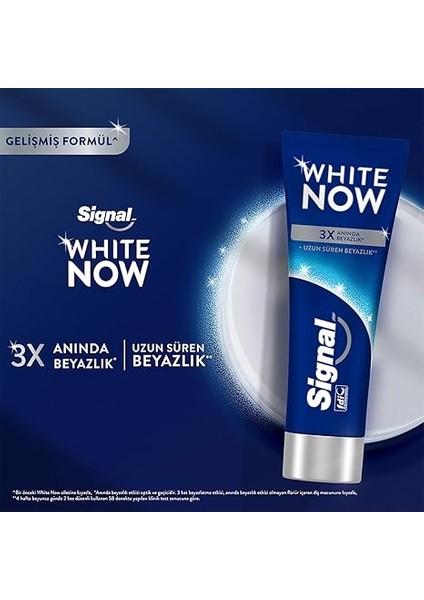 White Now Diş Macunu Original Uzun Süren Beyazlık 75 ml fırsatları