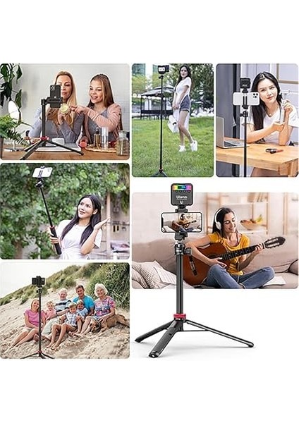 Ann Ulanzi Mt-44 Uzatılabilir Vlog Tripod Siyah indirimleri