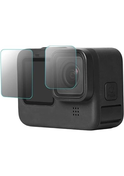 Hero 9 Temperli Cam Ekran Koruyucu, Gopro Hero 9, 10, 11, 12 Black ile Uyumlu fiyatları