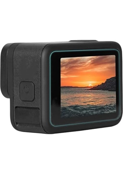 Hero 9 Temperli Cam Ekran Koruyucu, Gopro Hero 9, 10, 11, 12 Black ile Uyumlu indirimleri