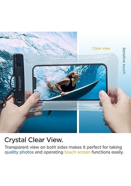 Aqua Shield Floating Waterproof Ipx8 Sertifikalı Su Geçirmez Yüzer Kılıf A610 Crystal Clear - AMP04530 modelleri