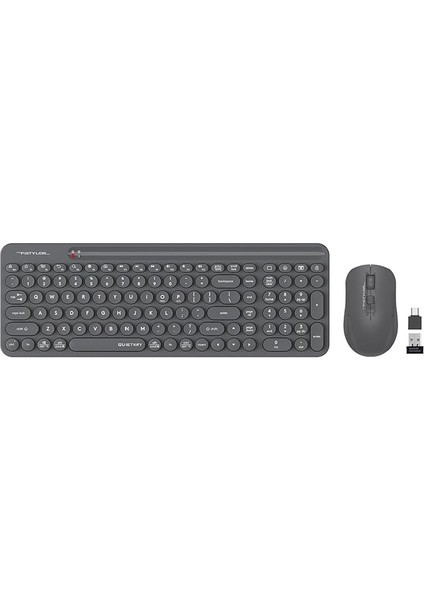 Tech FG3300 Air2 2.4ghz Kablosuz Q Türkçe Fn-Multimedya Klavye + 2000DPI Optik Mouse Set (Sessiz Ultra Ince Emoji Tuşlu ve Uyku Engelle Modlu)