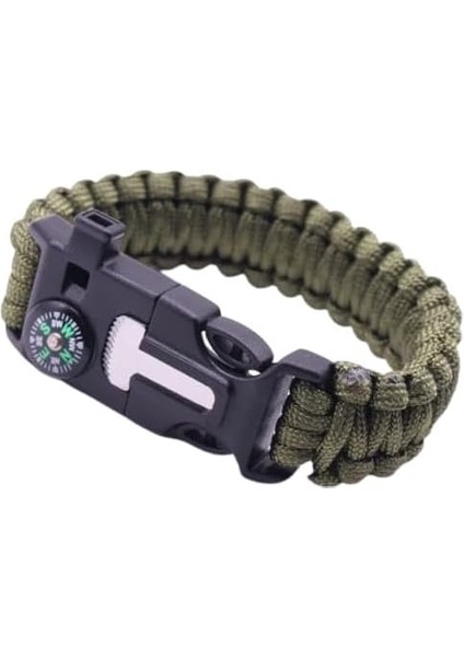 Kamp Bileklik Düdük Çok Amaçlı