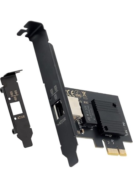 2500 Mbps RJ45 I226 Ağ Kartı 2.5g Gigabit Ethernet Port 100/1000/2500 Mbps Oyun Ağ Kartı Masaüstü Için