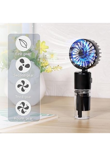Fan Taşınabilir Sulu Buharlı El Vantilatörü Su Hazneli Mini Fan Şarjlı Pervane fiyatları