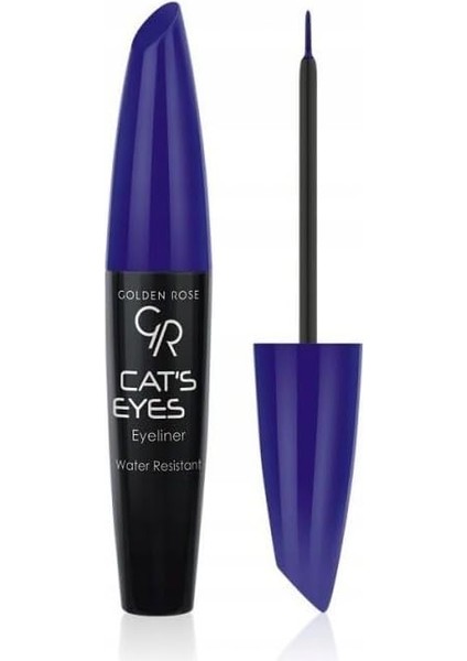 Rose Cat's Eyes Eyeliner (Matte Blue)