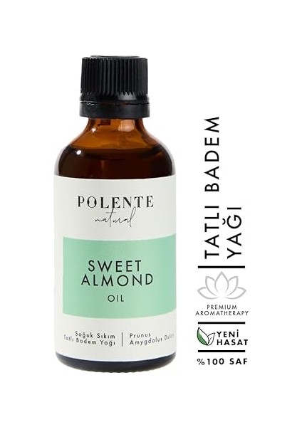 Natural - Tatlı Badem Yağı - Soğuk Sıkım (50 Ml) fiyatları