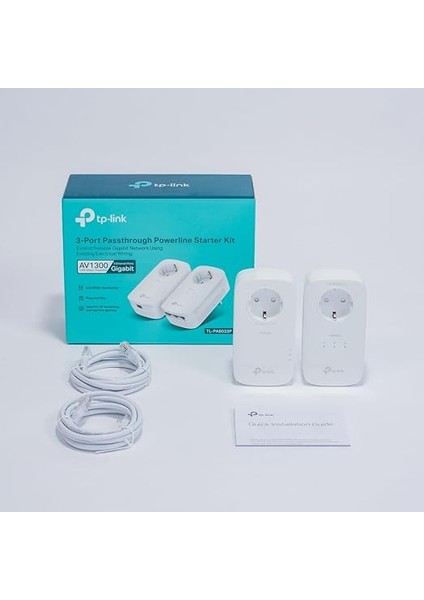 Kıt, AV1300 3-Port Gigabit Passthrough Powerline Starter Kit fırsatları