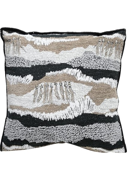 Concept Pollie Kırlent Vizon Siyah 45 x 45 cm