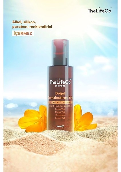 Skinfood Değerli Yağlar Serisi Doğal Bronzlaştırıcı Güneş Yağı 150 ml fırsatları
