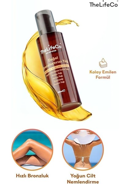 Skinfood Değerli Yağlar Serisi Doğal Bronzlaştırıcı Güneş Yağı 150 ml indirimleri