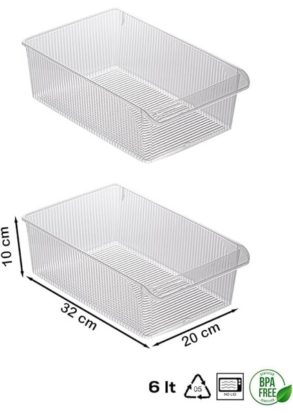 3184 2 Li 6lt Dolap Içi ve Buzdolabı Içi Düzenleyici Orga modelleri