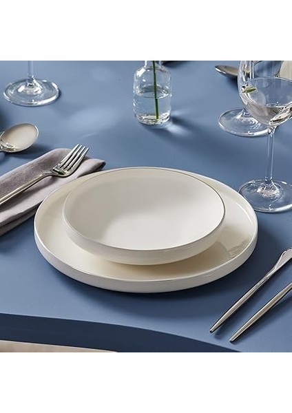 Stream Bone Saturn 24 Parça 6 Kişilik Yemek Takımı Beyaz fiyatları