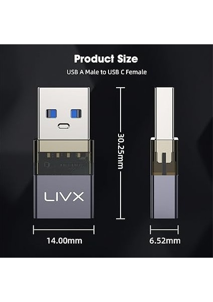 USB 3.2 To Type C Çevirici Dönüştürücü Otg 10GBPS 60W Ultra Hızlı Şarj ve Veri Aktarımı Otgdf indirimleri