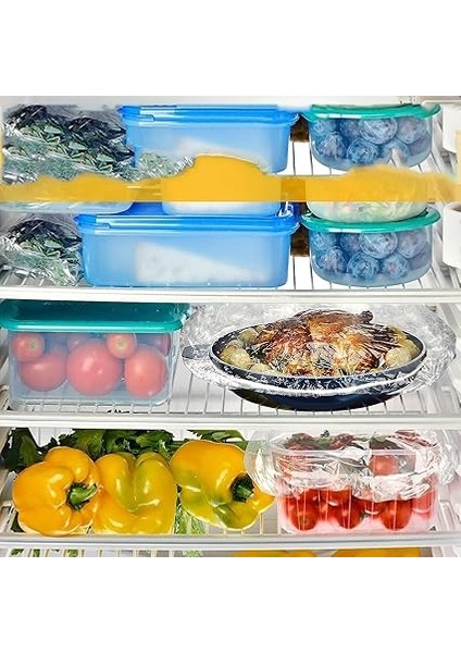 Home 100 Adet Tencere,tabak Bonesi,tek Kullanımlık Dayanıklı Lastikli Poşet,tabak ve Tencereler Için Koruyucu Kapak fırsatları