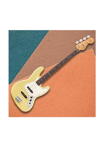 Player Iı Jazz Bass Hialeah Yellow - Slab Rosewood Bas Gitar fiyatları