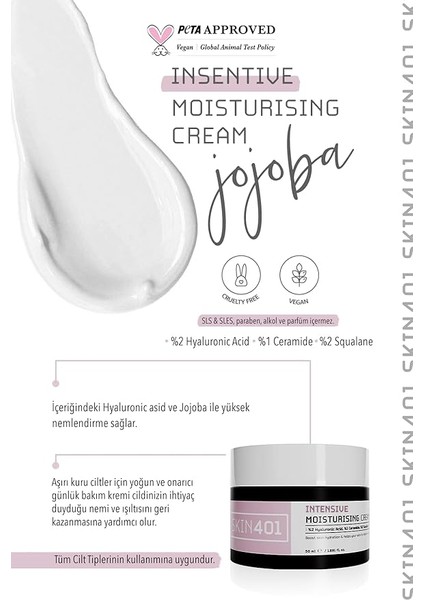 Yoğun Nemlendirici Bariyer Güçlendirici Onarıcı Bakım Kremi 50ML modelleri