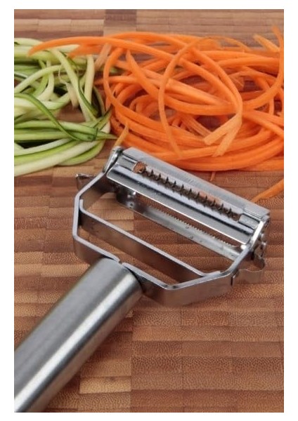 Paslanmaz Çelik Julyen Soyacak Sebze Meyve Dilimleyici Soyacak Patates Soyacağı Jülyen