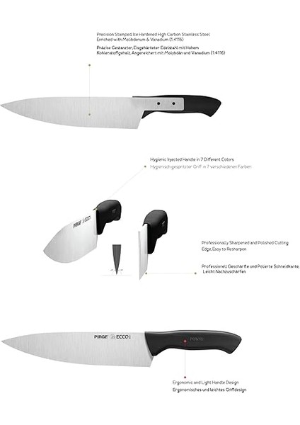 Ekmek Bıçağı Ecco 38024 17,5cm Siyah fiyatları