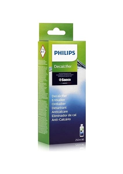 2'li Paket Philips Kireç Çözücü CA6700/99 Espresso Makineleri/tam Otomatik Kahve Makineleri Için 250 ml modelleri