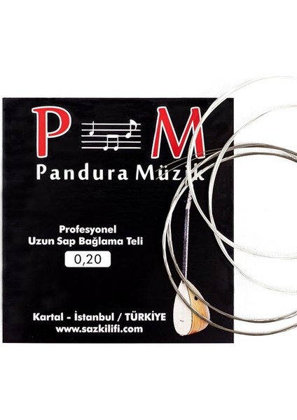 Müzik Profesyonel Paslanmaz 0,20 Uzun Sap Bağlama Teli 5' Li Paket fiyatları
