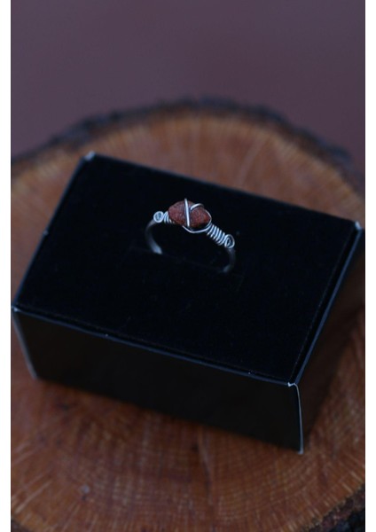 Yıldız Taşı Tel Sarmalı Pagan Enerji Yüzük