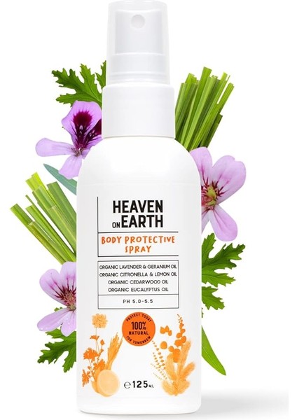 On Earth Doğal Koruyucu Vücut Losyon Sprey 125 ml