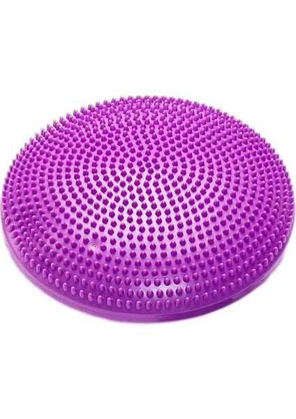 Pompalı Denge Yastığı Balance Disk Denge Pedi 33CM Mor fiyatları