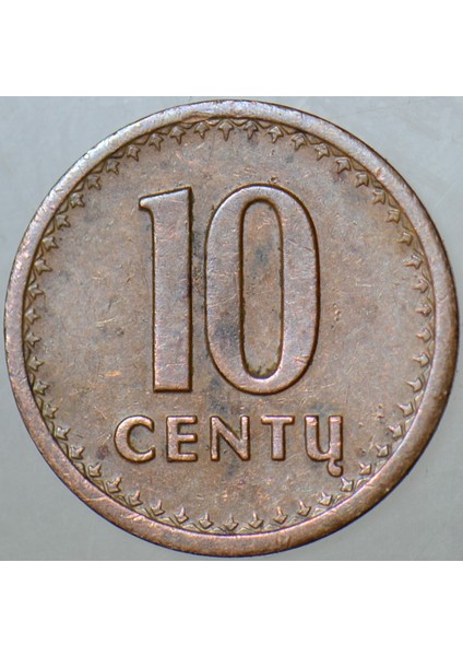 Litvanya 10 Centu 1991. fiyatları