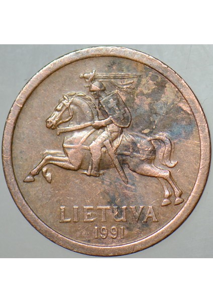 Litvanya 10 Centu 1991. modelleri