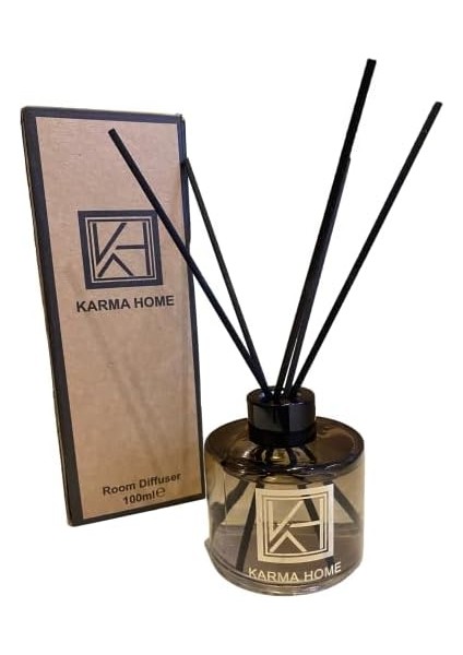 Home Yasemin Çubuklu Oda Kokusu 100ML Cam Şişe