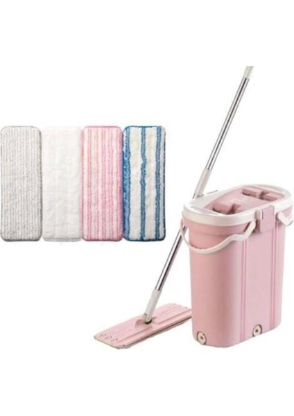 Ahmet Premium Tablet Mop Temizlik Set 4 Lü Yedek Bez
