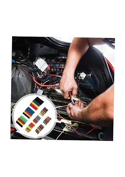 164 Parça Isıyla Daralan Makaron Seti – Renkli ve Farklı Çaplarda Isıyla Büzüşen Kablo Koruma Kılıfı, Elektrik Yalıtım Makaron Kiti, Su Geçirmez, Alev Geciktirici, Kablo Onarım ve Izolasyon modelleri