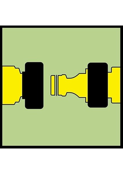 Pirinç Hortum Bağlantı Aparatı (1/2'' ve 5/8'') Aqua Stop modelleri