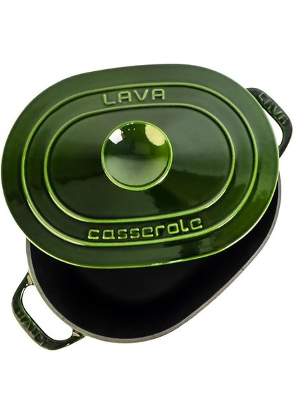 Döküm Oval Tencere Döküm Demir Kapak Experience Majolik Serisi Ölçü 24X33CM. fiyatları