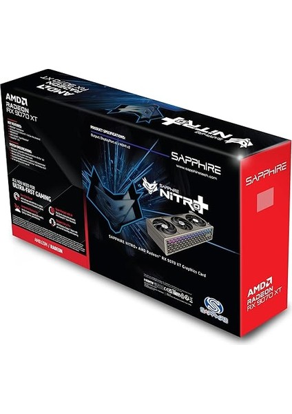 Nıtro+ Amd Radeon™ Rx 9070 Xt Gamıng Oc 16GB Dual Hdmı/dual Dp Gpu Ekran Kartı fiyatları