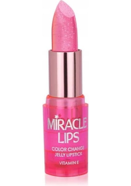 Rose Miracle Lips Color Change Jelly Lipstick No: 101 Berry Pink - Renk Değiştiren Ruj fırsatları