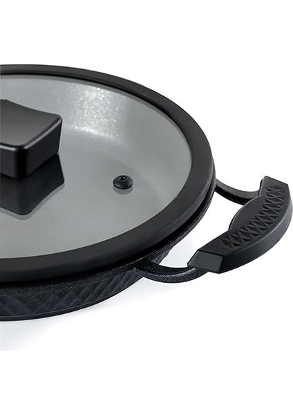 Hektor 3 Lü Döküm Sahan Seti 6 Parça-Siyah indirimleri