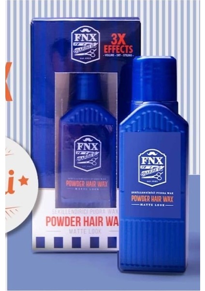 Barber Matte Look Mat Görünüm Pudra Wax 20 gr