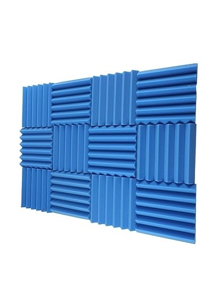 Adet Akustik Köpük Panel, Ses Geçirmez 6 Kamalı Fayans Duvar Seti, Yanmaz, 30X30X5CM, Ses Kalitesi, Dekorasyon, Stüdyoda Kullanım, Home Ofis indirimleri