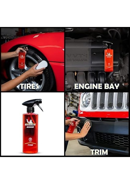 MC33573 500ML Pro Serisi Lastik ve Trim Parlatıcı, Koruyucu ve Yenileyici Sprey indirimleri