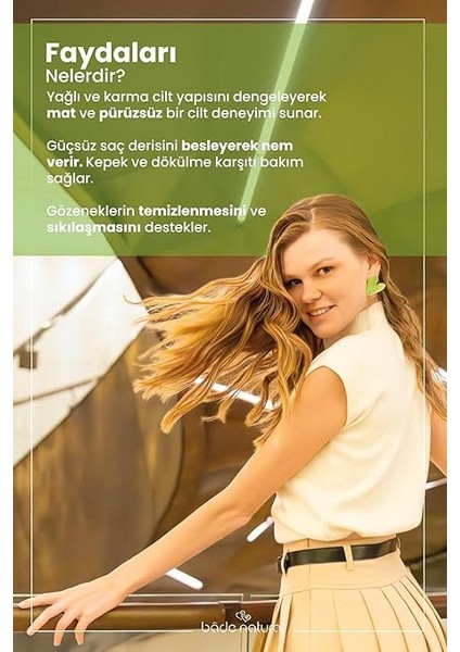 Natural Biberiye Suyu Güçlendirici Saç Toniği Refill Paket 200 ML%100 Doğal ve Saf fırsatları