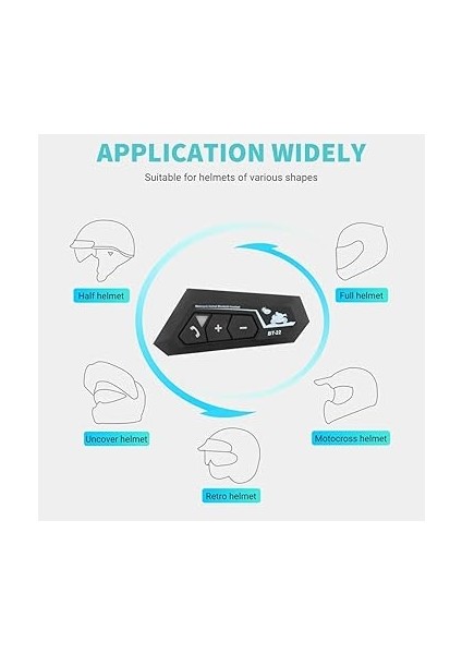 BT22 Intercom Motosiklet Kask Kulaklık Bluetooth 5.0 indirimleri