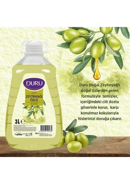 Mutluluk Serisi Zeytinyağlı Sıvı Sabun 2x3 Lt modelleri
