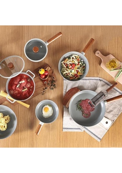 Fika Alüminyum Döküm Wok Tava 26CM Gri fırsatları