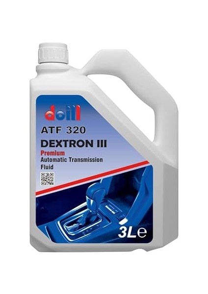 Atf 320 Dexron Iıı-3 3 Litre Yarı Sentetik Otomatik Şanzıman Yağı (Üretim Yılı: 2025)