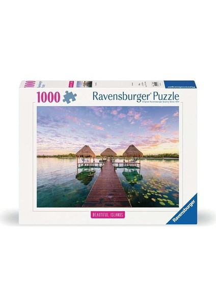 1000P Puzzle Tropik Ada Manzarası, Yapboz