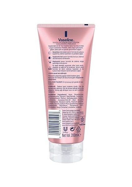 Gluta Hya Serum Etkili Losyon Canlandırıcı Parlaklık 200 ml modelleri