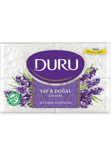Saf&amp;doğal Lavanta Sabun, 150 Gramx4